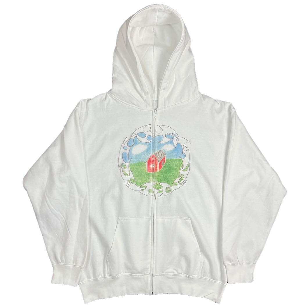 BLADEE CREST ZIP UP HOODIE